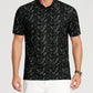 Golf Shirts for Men - Moisture Wicking Short Sleeve Performance Sport Casual Striped Collared Mens Polo Shirt