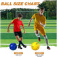 12 Pack Operation Christmas Bulk Items Soccer Ball with Pump Needles, Official Size 3/4/5 Soccer Ball Deflated Gift for Christian Charity Donation Training Practice