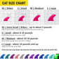 zetpo 12 Colors / 120 pcs Cat Claw Covers | Cats Nail Caps with Adhesives and Applicators (XS)