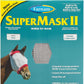 Farnam SuperMask II Fly Mask Without Ears for Foals, Full Face Coverage and Eye Protection from Insect Pests, Structured Classic Styling Mesh with Plush Trim, Foal Size