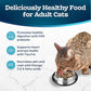 Blue Buffalo Tastefuls Natural Dry Food for Adult Cats, Sensitive Stomach, Chicken & Brown Rice Recipe, 3-lb. Bag