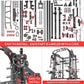 Smith Machine Power Rack Multifunctional Power Cage Deep Squat Rack Cable Crossover System Selectable More Training Attachment for Garage & Home Gym