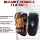 Revgear Phoenix Boxing Mitts and Pads Pair (All in One - Target & Glove) - Ideal Boxing Equipment for Men, Women, Kids - Perfect for MMA, Muay Thai, Kickboxing, Sparring, and Boxeo Training