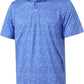 Men's Golf Polo Shirts Short Sleeve Striped Performance Moisture Wicking Dry Fit Golf Shirts for Men
