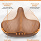 Wide Bicycle Seats for Comfort Men & Women, Oversized & Extra Soft Padded Bike Seat Cushion, Comfortable Large Bike Saddle for Ebike, Mountain Bike, Beach Cruiser, Stationary Exercise Bike