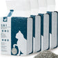 Vealind Cat Litter Fast Clumping Tofu Cats Litter, Flushable Ultra Absorbent 5 in 1 Dust-Free Flushable Odor Free Activiated Carbon Litter Pellets Unscented (4 PACK-32 Pounds)