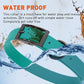 Dogline Biothane Waterproof Dog Collar Strong Coated Nylon Webbing with Black Hardware Odor- Proof for Easy Care Easy to Clean High Performance Fits Small Medium or Large Dogs, Blue Aqua