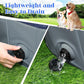 Foldable Dog Bath Swimming Pool Plastic Kiddie Pool Professional Tub Collapsible Grooming Bathtub for Pets Kids Baby and Toddler, 32 x 8 Inches Gray