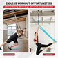 Yes4All Punching Bag Hanger, Stainless Steel Swivel Chain with 4 Snap Hooks for Heavy Bag, Gym Swing, Trapeze, and Hammock