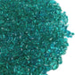 Lustering Decorative Round Glass Beads, Marbles, Pebbles, Gems for Fire Pit Crafts, Resin Art, Vase Filler, Fish Tank, Aquarium Garden Decoration, 3-6mm, 1-Pound (Turquoise)