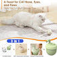 Automatic Laser Cat Interactive Toy, Self-Balancing 360° Auto-Spin Laser Pointer with Catnip Hole, Triple-Sensory – Kitten Sight, Smell & Touch, Boredom Relief Toy for Indoor Adult Cat (white)