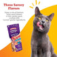 Beefeaters Cat Treats Lickable Puree 1.59oz (12-Pack) – Chicken, Grain-Free, Taurine-Enriched, Ideal for Training & Interactive Feeding