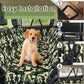 Dog Car Seat Cover, Durable Waterproof Scratch Proof Nonslip Dog Hammock, Pet Back Seat Covers with Pocket for Cars SUVs and Trucks - S, Camouflage