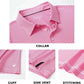 Mens Golf Shirt Moisture Wicking Dry Fit Performance Sport Short Sleeve Striped Golf Polo Shirts for Men