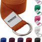 RDX 8ft Yoga Strap with D-Ring Buckle, Durable Polyester Cotton Adjustable Belts for Stretching Pilates Dance Gymnastics General Fitness Holding Poses Flexibility Physical Therapy, Home Gym Workout