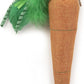 SmartyKat Kolossal Karrot Crinkle Kicker Catnip Cat Toy - Orange, Jumbo