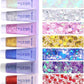 Face Body Glitter, Hair Glitter Sparkles Chunky Face Glitter Gel for Girls Makeup Singer Concerts Mermaid Festival Sequins Face Paint (White+Silver+Pink+Gold+Blue+Purple+Red)