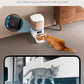 Automatic Cat Feeder with Camera,Adjustable Camera 5G/2.4G WiFi Timed cat Feed, auto cat Feeder, Automatic Pet Dispenser with HD Night Vision