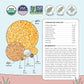 Organic Chicken Feed – Layer Pellet, Non-GMO, USA Grown, 16% Protein, Corn-Free, Soy-Free, Non-Medicated Feed for Chickens, 2 lbs Sample
