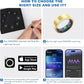 Smart Ring for Women Men - Titanium Health Fitness Tracker Ring with Heart Rate, Step Counting, Calories, Sleep & Stress Monitor for iPhone and Android, No Subscription Fee (Rose Gold, 10)