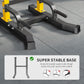 SogesHome Adjustable Pull Up Bar & Dip Station, Heavy Duty 500LB Capacity Multifunctional Home Gym Fitness Equipment for Strength Training, Push Up Stand for Arm, Back, Core & Full Body Workout