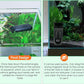 hygger Aquarium Glass Cleaner, Magnetic Fish Tank Cleaner Brush with 2 Aquarium Alg-ae Scrapers Floating Strong Magnetic (S)