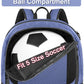 YOREPEK Soccer Backpack,Soccer Bag with Ball Holder, Water resistant Sport Equipment Bags Fit Basketball Volleyball Football