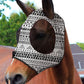 Harrison Howard Super Comfort Stretchy Fitting Horse Fly Mask with UV Protection Soft on Skin with Breathability Doodle Aztec Extra Full