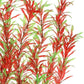 JIHAQUA Aquarium Decor Plastic Plants Extra Large 21 Inches Artificial Fish Tank Plants Tall Fish Tank Decorations (Wine 2pcs)