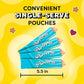Temptations Creamy Puree Squeezable Lickable Wet Cat Treats with Tuna, 0.42 oz. Tubes, 4 Count, Pack of 11 (44 Total)