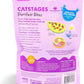 Catstages by Nina Ottosson Purrfect Bitez Natural Crunchy Cat Treats for Puzzles, Toys, Feeders, & Training, USA-Made, Real Chicken Flavor, 4oz