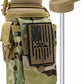 Iron Infidel Battle Bottle - 32 Oz Insulated Water Bottle with Straw Lid & Chug Cap, Stainless Steel Metal Tactical Flask With Rugged, Removable Sleeve for Keys & Phone or Wallet (OCP Camo 1 Liter)