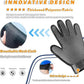 Pet Grooming Glove Hair Remover Brush Gentle Deshedding Efficient Pet Mitt Pet Massage Gloves Left & Right Hand Draw Dogs Cats Horses Long Short Fur (1Pair Left & Right Hand (Blue))