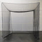 LFS 10x10x10 ft Golf Practice Cage Net with Pre-Installed Impact Baffle – Heavy-Duty #15 Knotted Nylon, 125 lb Break Strength – Frame Not Included