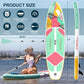 Paddle Board, Inflatable Stand Up SUP Paddle Boards for Adults & Youths of All Skill Levels, Wide & Non-Slip Deck Design Blow Up Paddleboards with Premium Accessories & Storage Bag