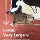 Lukamoo® Cute Cat Litter Mat (30’’x20’’), Large/L, for Kitty Litter & Cute Cat Litter Box, Litter Trapping Mat (Tuxedo)