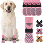 KOOLTAIL Dog Socks for Hot Pavement, Summer Breathable Dog Socks to Prevent Licking Paws, Non Slip Pet Boots & Paw Protectors for Hardwood Floor,Grippy Shoes for Small Medium Large Senior Dogs,Pink XL
