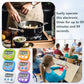 4 Pack Orange Digital Kitchen Timer Magnetic Digital Timer with Big Display Loud Ring Cooking Timers for Cooking, Game, Gym, Break Time, Classroom(4, Orange)