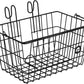 Retrospec Apollo-Lite Lift-Off Bike Basket - Detachable Steel Handlebar Basket with Carrying Handle for Commuting, Shopping & Beach Trips - 14.5in x 9.5in Weather-Resistant Biking Gear