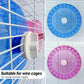 Hamster Wheel,Silent Wheel,Super Silent Hamster Exercise Wheels,Silent Hamster Wheel,Adjustable Stand Hamsters Exercise Wheels,Quiet Rat Wheel (Φ 5.5 inch, Blue)