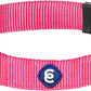Blueberry Pet Essentials Medium Dog Collar in French Pink | Adjustable & Eco-Friendly Durable Nylon Strap | Classic Collar for Medium Dogs, Boy & Girl Pets