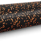 ProsourceFit High Density Foam Rollers 12 - Inches long, Firm Full Body Athletic Massage Tool for Back Stretching, Yoga, Pilates, Post Workout Muscle Recuperation, Black
