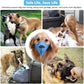 Crazy Felix Nylon Dog Muzzle for Small Medium Large Dogs Dachshund Beagle Poodle Labrador, Air Mesh Breathable and Drinkable Pet Mouth Guard for Anti-Biting Chewing Scavenging(XS, Blue)