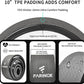 Yoga Wheel for Back Pain Relief, Back Roller Wheel with Extra Cushion, Wider & Thickest Foam, Stretches and Strengthens Core Muscles