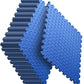 Home Gym Mat, Puzzle Exercise Mat, of EVA Interlocking Foam Floor Tiles for Home Workout Equipment and Kids' Play Areas - Blue, 24 in x 24 in x ½ in - 16 Tiles (Blue, 16 Pack 64 sq ft)