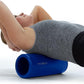 MICRODRY Deluxe Fitness Foam Back Roller for Muscle Relief, Roller for Yoga, Stretching, Deep Tissue Firm Massage & Trigger Point Release, Exercise Workout at Home or Gym, 13x5.3, Blue