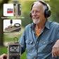 Bluetooth AM FM Shortwave Radio with NOAA Weather Alert,1250mAh Rechargeable Portable Pocket Radio with Best Reception,5W Big Speaker, Digital Tuner and Earphone,Support SD Card and USB Player（Brown）