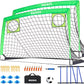 Kids Soccer Goal for Backyard, 6x4 9x5 FT Portable Soccer Nets Pop Up with Ball, Agility Ladder, Cones, Target & Carry Bag for Toddler Youth Outdoor Indoor Training Practice Sports Games Play