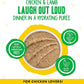 Weruva B.F.F. Play - Best Feline Friend Paté Lovers, Aw Yeah!, Chicken & Lamb Laugh Out Loud with Chicken & Lamb, 5.5oz Can (Pack of 8)
