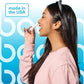 BoomBoom Nasal Stick | Vapor Flow Technology | Cool Refreshing Sensation | Natural Mood Boost | Simple Ingredients | Essential Oils + Menthol Inhaler (Mint)